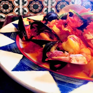 Seafood Paella
