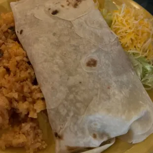 Carne asada burrito