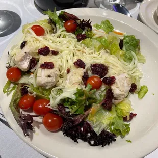 Chicken breast and salad