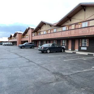 lots of parking in mid March 2024