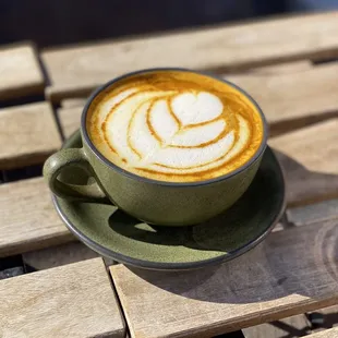 Golden Milk with a double shot