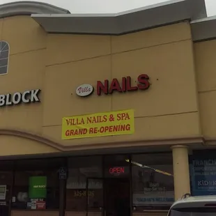 Front of new location