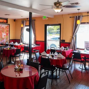 Great seating selection