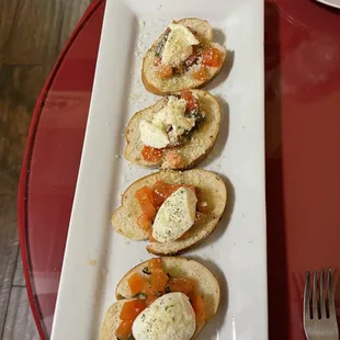 Bruschetta Alla Caprese