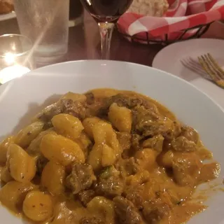 Gnocchi Sausage and Zucchini