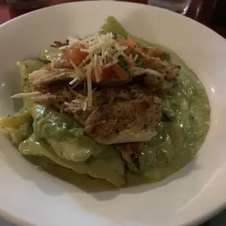 Chicken and Cheese Ravioli