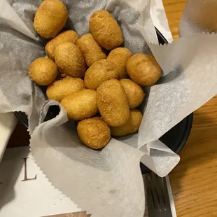 Mini corn dogs