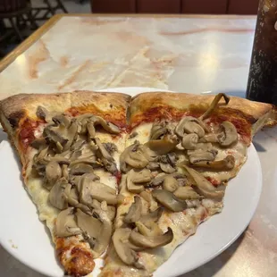 Mushroom pizza