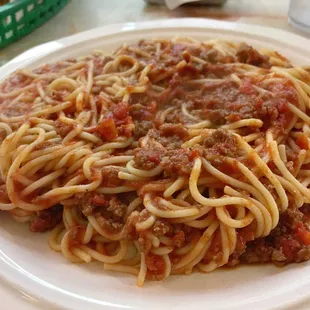 Spaghetti n meat sauce