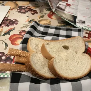 Bread basket was a little disappointing