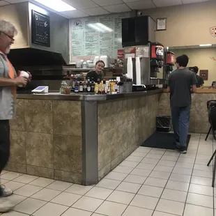 Front counter