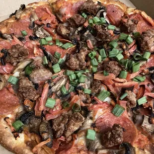 Greek pizza
