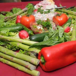 Our produce is purchased fresh from the local Castro Valley and Oakland farmers markets