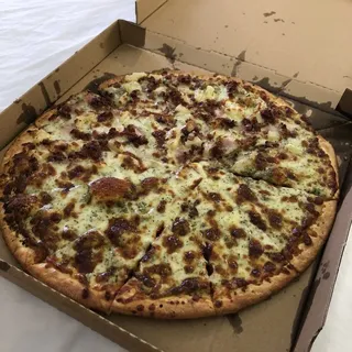 Cheese Pizza Half and Half