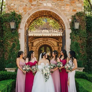 front entrance of Villa Siena