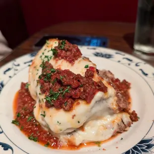 Beef lasagna