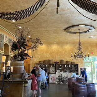 Tasting room
