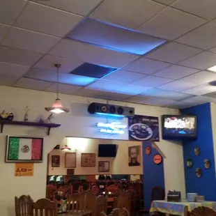 the interior of a restaurant