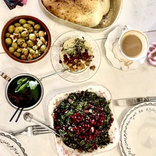 Our beautiful spread