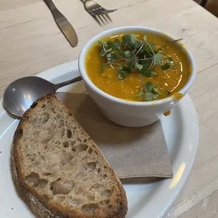Butternut squash soup