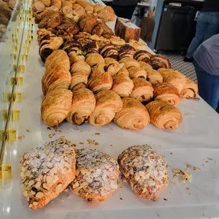 pastries on display