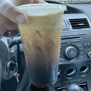Large Cold brew with cream