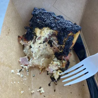 Veggie Quiche - Slice