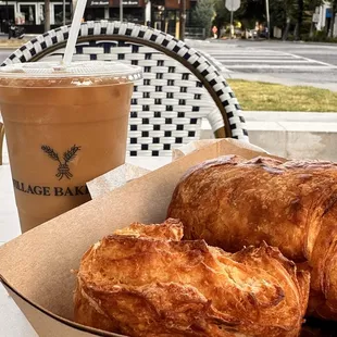 Bacon and cheddar croissant @ vanilla Kouign-Amann