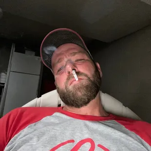 In my garage because I got kicked out with my dd on my brothers 20th anniversary