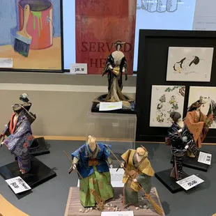 Washi paper dolls