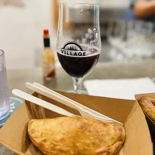Chicken Pot Pie &amp; Ube Pale Ale