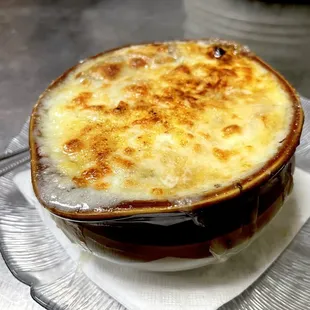 Bubbling hot onion soup anyone?