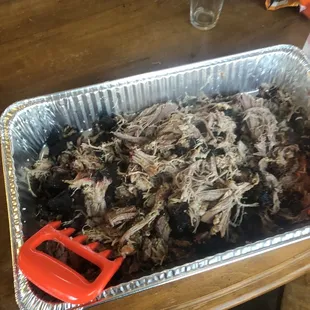 Same pork shoulder just shredded.