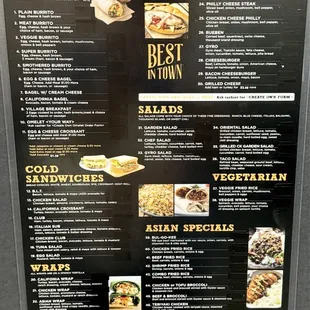 Menu September 6, 2024