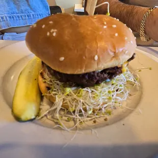 Beach burger