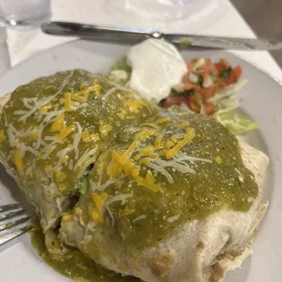 Veggie burrito &quot;Wet&quot;