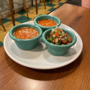 Salsas for the burrito