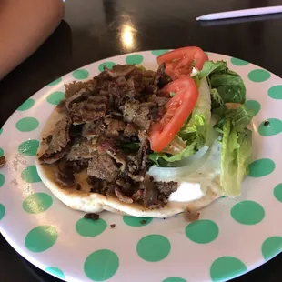Gyro with extra meat
