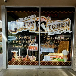 the outside of the store
