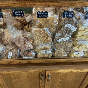Selection of Brittle for sale
