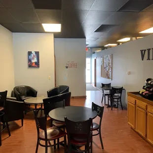 a view of a coffee shop