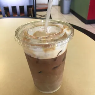 Iced cappuccino