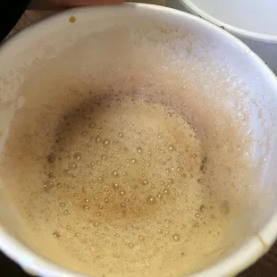 Not how you should froth milk. Ever.