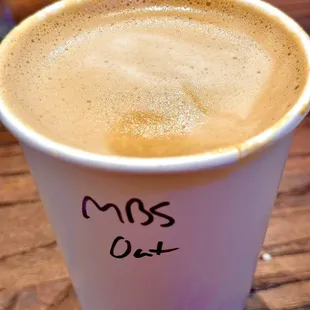 Maple brown sugar latte.
