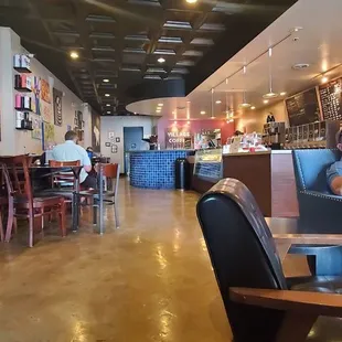 a man sitting in a chair