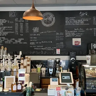 Menu as of June 2020