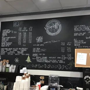 Coffee, tea, sandwiches, and baked goods