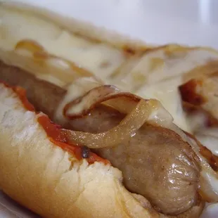 Italian Sausage Sandwich from Village Coney