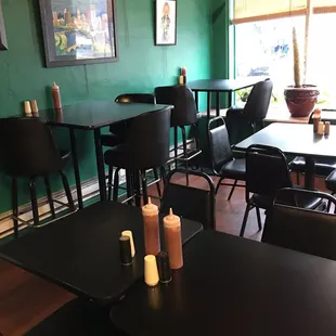 Small dining room that seats 17