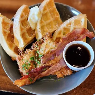 Chicken &amp; Waffles